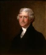 Gilbert Charles Stuart Thomas Jefferson USA oil painting reproduction